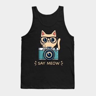 Say Meow Tank Top